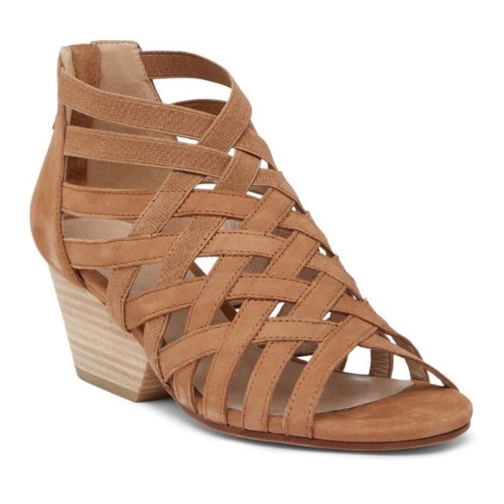 Eileen Fisher Oodle Cage Beige Gladiator Sandal